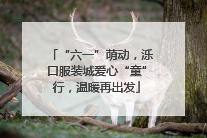 “六一”萌动，泺口服装城爱心“童”行，温暖再出发