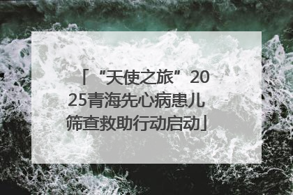 “天使之旅”2025青海先心病患儿筛查救助行动启动