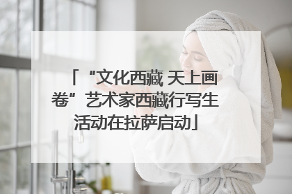 “文化西藏 天上画卷”艺术家西藏行写生活动在拉萨启动