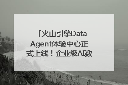 火山引擎Data Agent体验中心正式上线！企业级AI数据专家触手可及