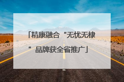 精康融合“无忧无棣”品牌获全省推广