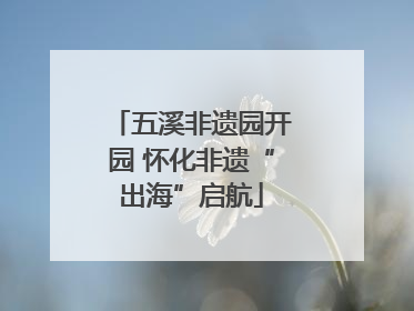 五溪非遗园开园 怀化非遗“出海”启航