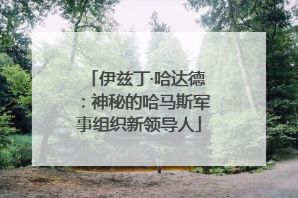 伊兹丁·哈达德：神秘的哈马斯军事组织新领导人