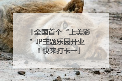 全国首个“上美影”IP主题乐园开业！快来打卡→