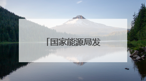 国家能源局发布实施意见！
