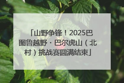 山野争锋！2025巴图鲁越野・巴尔虎山（北村）挑战赛圆满结束