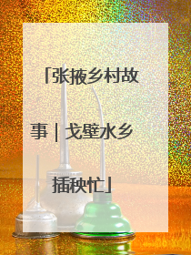 张掖乡村故事｜戈壁水乡插秧忙