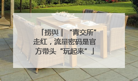 捞舆｜“青交所”走红，流量密码是官方带头“玩起来”