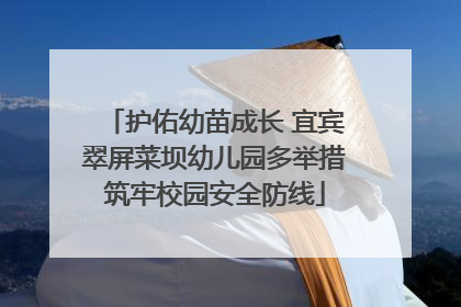 护佑幼苗成长 宜宾翠屏菜坝幼儿园多举措筑牢校园安全防线