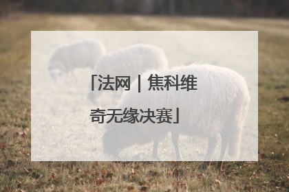 法网｜焦科维奇无缘决赛