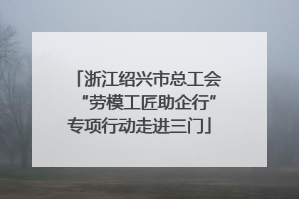 浙江绍兴市总工会“劳模工匠助企行”专项行动走进三门