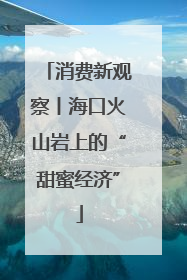 消费新观察丨海口火山岩上的“甜蜜经济”