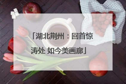 湖北荆州：回首惊涛处 如今美画廊