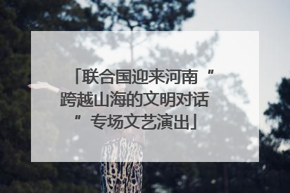 联合国迎来河南“跨越山海的文明对话”专场文艺演出