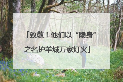 致敬！他们以“隐身”之名护羊城万家灯火