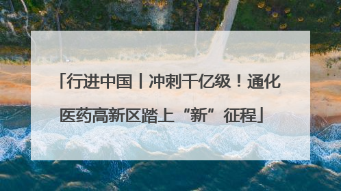 行进中国丨冲刺千亿级！通化医药高新区踏上“新”征程