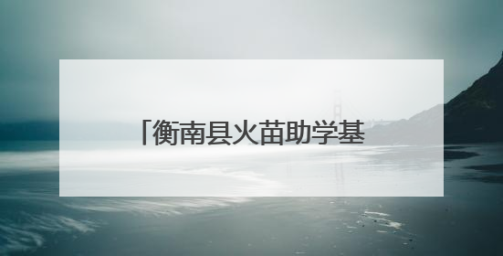 衡南县火苗助学基金会助力城关学子“坐”享新课堂