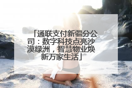 通联支付新疆分公司：数字科技点亮沙漠绿洲，智慧物业焕新万家生活