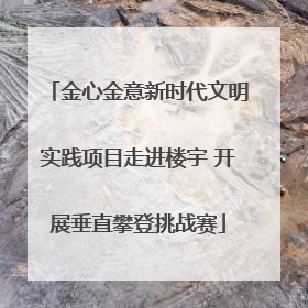 金心金意新时代文明实践项目走进楼宇 开展垂直攀登挑战赛