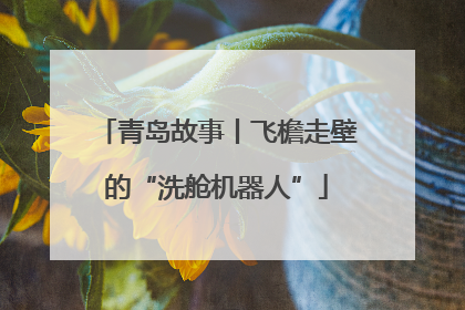 青岛故事丨飞檐走壁的“洗舱机器人”