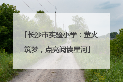 长沙市实验小学：萤火筑梦，点亮阅读星河